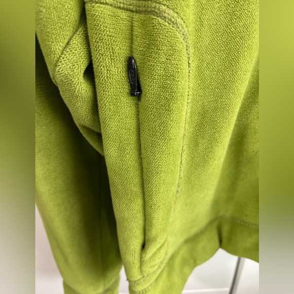 Green Mountain Hardwear Velour Fuzzy Outdoor Hiking Jacket small Chartreuse - Picture 7 of 14